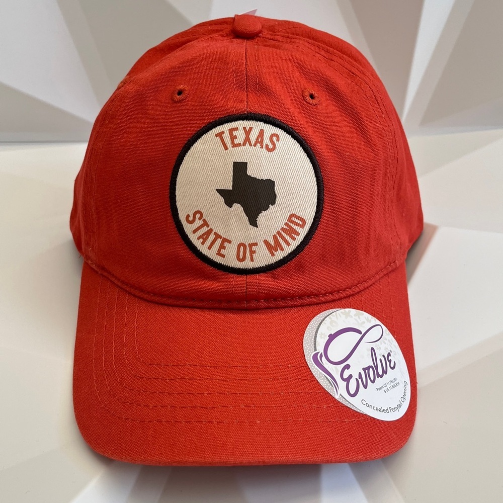 Infinity Brands Women's Coral Cotton Baseball cap, Concealed hair opening - Picture 2 of 12